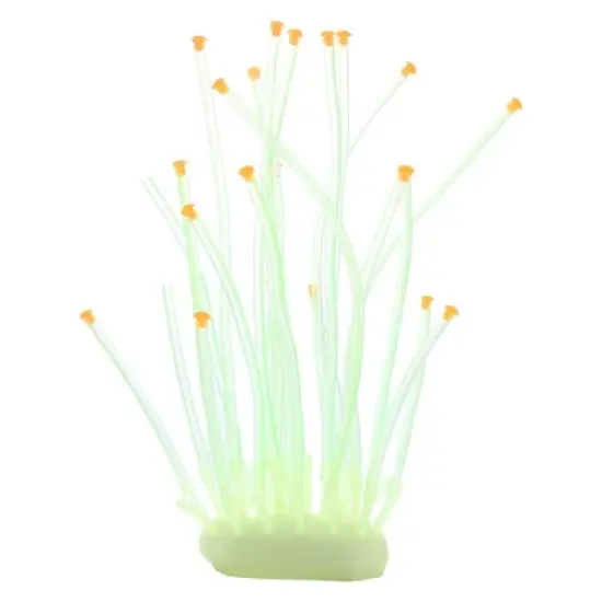 Unique Bargains Silicone Aquarium Simulation Coral Sea Urchins Ornaments 2.87"x8.27" 1 Pc image {7}