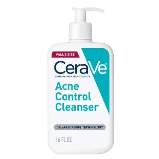 CeraVe Acne Face Cleanser with 2% Salicylic Acid and Purifying Clay for Oily Skin image {8}