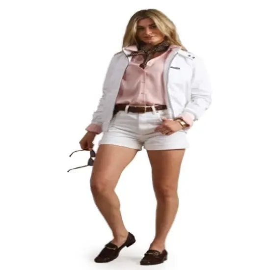 Members Only Women's Classic Iconic Racer Jacket ( Slim Fit ) image {3}