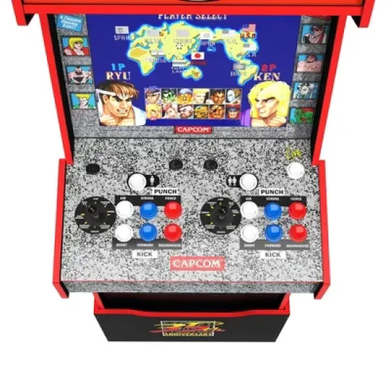 Arcade1Up Street Fighter II Champion Turbo Legacy Home Arcade image {2}