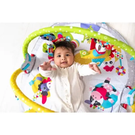 Yookidoo Gymotion Lay to Sit-Up Play 3-Stage Activity Gym image {1}