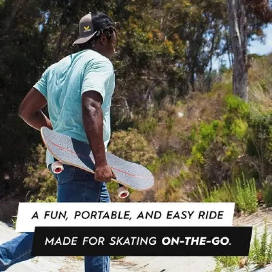 Magneto SUV Skateboards | Fully Assembled 31.5" x 8.5" Standard Size | 7 Layer Canadian Maple Deck with Free Skate Tool, SUV Red image {7}