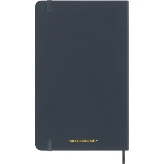 Moleskine Vegea Capri Large Ruled Notebook Soft Petroleum BO: Softcover Journal, 5x8.25", Elastic Closure, 176 Pages image {4}