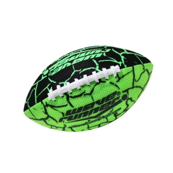 Wave Runner Grip It Waterproof Football 9.25 Inches w/Sure-Grip Technology Play In Water Great for Beach Pool Lake BBQ Park & Anywhere Pump Included image {7}