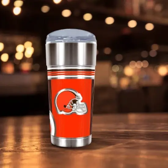NFL Cleveland Browns 24oz Cool Vibes Eagle Tumbler image {3}
