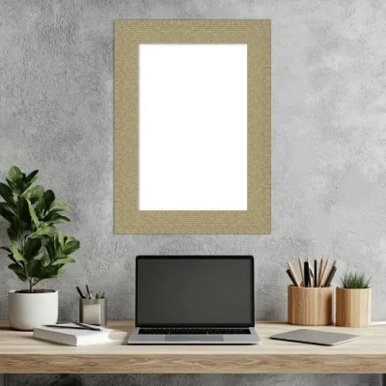 Amanti Art Mosaic Gold Framed Dry Erase Magnetic Board image {6}