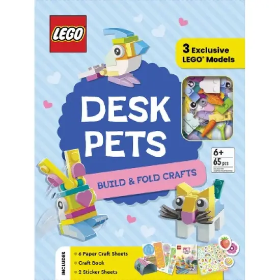Lego(r) Desk Pets - (Hardcover) image {1}