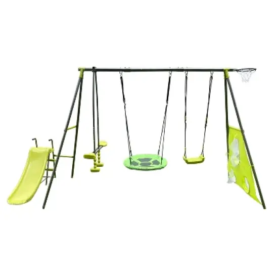 Dexmalle interesting six function swingset image {10}