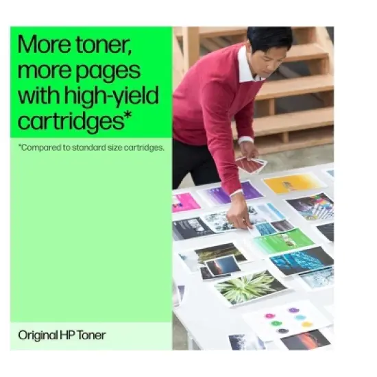 HP 210A Original Laser Toner Cartridge Yellow Pack W2102A image {3}