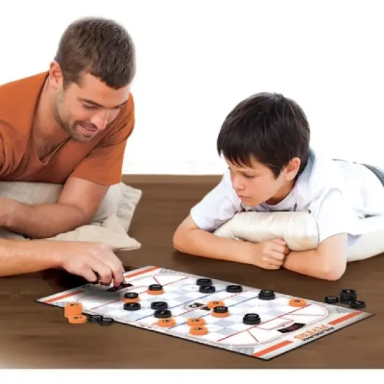 MasterPieces Officially licensed NHL Philadelphia Flyers Checkers Board Game for Families and Kids ages 6 and Up image {4}