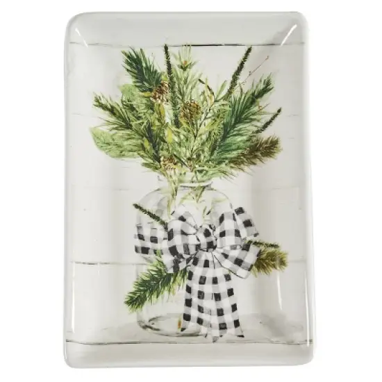 Park Designs Home For Christmas Spoon Rest - Off-White image {3}