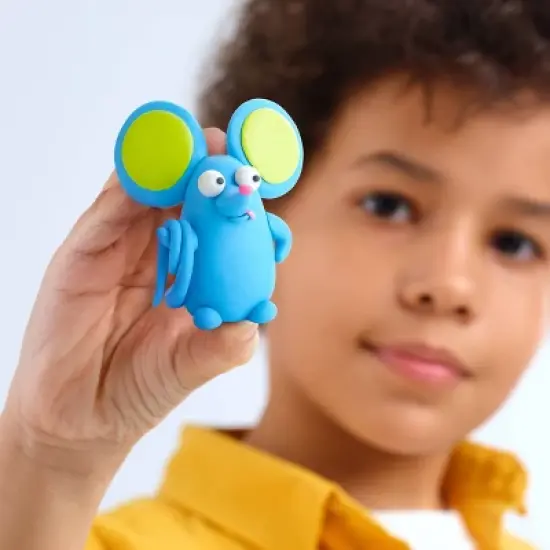 HEY CLAY Fluffy Pets: Non-Toxic Modeling Dough for Kids, Includes Sculpting Tools & Instructions, Ages 3+ image {6}