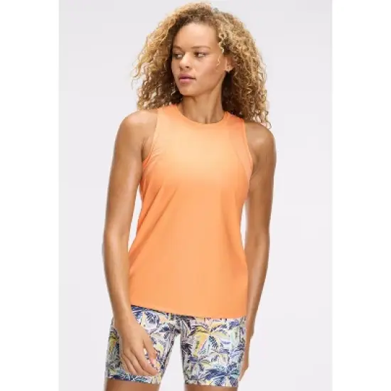 Peloton Women's Essential Performance Tank, Mock Orange image {3}