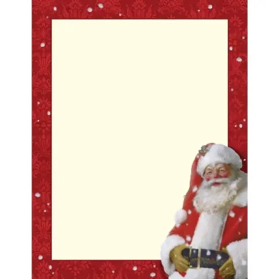 Great Papers Holiday Stationery Jolly St Nick 80/Count (2013266) image {2}