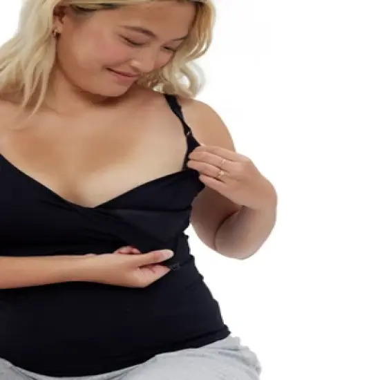 Ingrid & Isabel Maternity Cooling Nursing + Pumping Tank Top image {3}