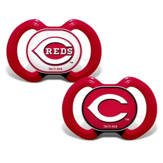 BabyFanatic Officially Licensed Unisex Pacifier 2-Pack - MLB Cincinnati Reds image {4}