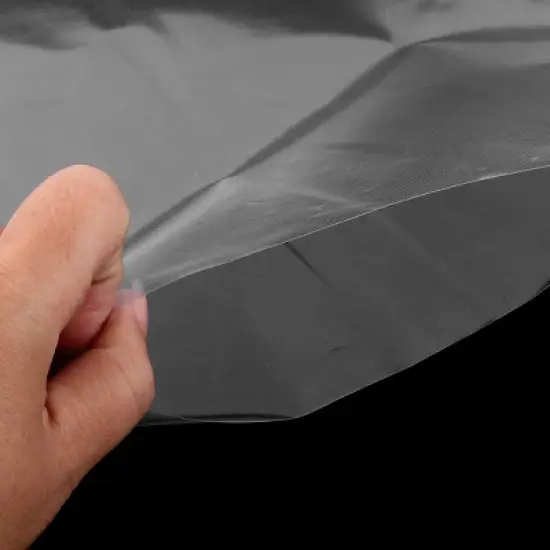 Unique Bargains Office Plastic Square Shaped File A4 Paper Storage Sheet Protector Clear 0.01" Thickness 100 Pcs image {3}