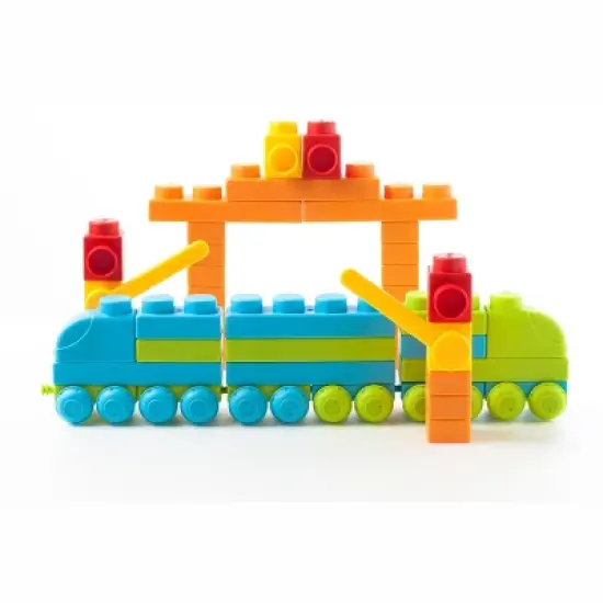 UNiPLAY Traffic Series &mdash; Toy Stacking Blocks, Set for Creativity, Early Learning Toy, Build Your Own Vehicles for Ages 3 Years Old and Up image {14}