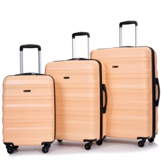 Dexmalle Expandable 3 Piece Luggage Sets image {7}