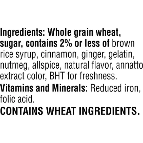 Kellogg's Frosted Mini-Wheats Pumpkin Spice Breakfast Cereal - 20oz image {10}