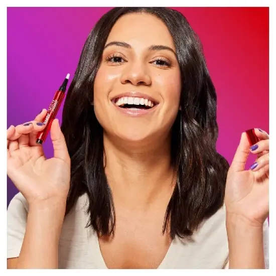 Colgate Optic White Overnight Teeth Whitening Pen, Teeth Stain Remover to Whiten Teeth, 35 Nightly Treatments, Hydrogen Peroxide Gel - 0.08 fl oz image {2}