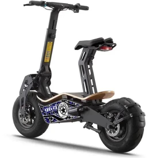 MotoTec Mad 1600w 48v Electric Scooter image {2}