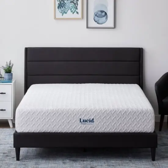 Lucid Comfort Collection 12" Gel Memory Foam Mattress image {5}