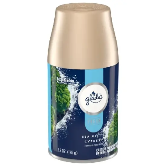 Glade Automatic Spray Air Freshener Refill - Fresh Sea Cypress - 6.2oz image {12}