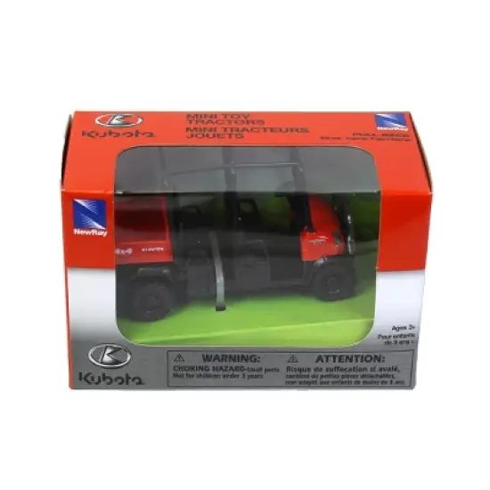 New Ray Pull Back Action Plastic Kubota RTV-1140CPX SS-34273 image {1}