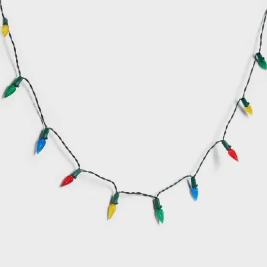 50ct Solar LED Faceted Christmas Indoor Outdoor String Lights with Green Wire - Wondershop&trade; image {2}