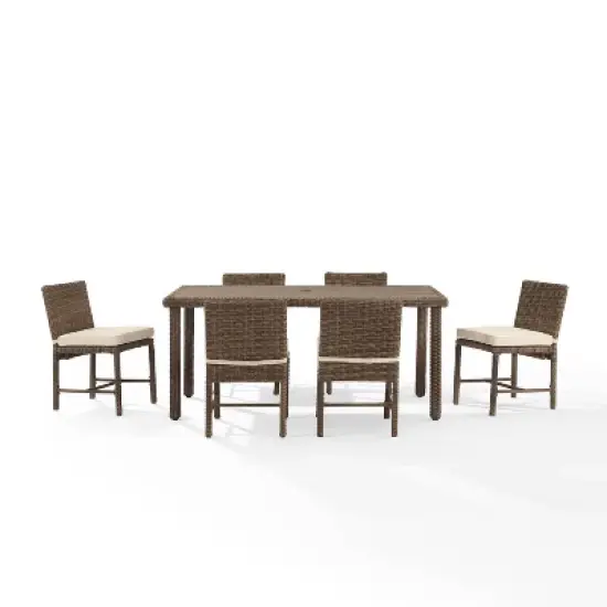 7pc Bradenton Outdoor Steel Dining Set - Crosley
 image {5}