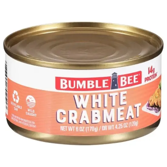 Bumble Bee White Crab Meat - 6oz image {3}