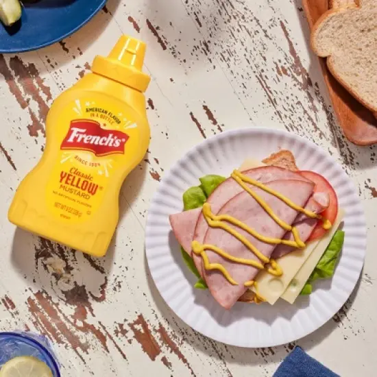 French's Classic Yellow Mustard - 8oz image {4}