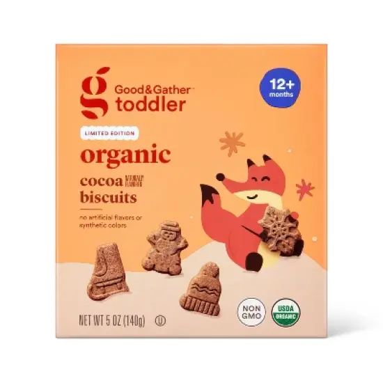 Hot Cocoa Biscuit Baby Snacks - 5oz - Good & Gather&trade; image {3}