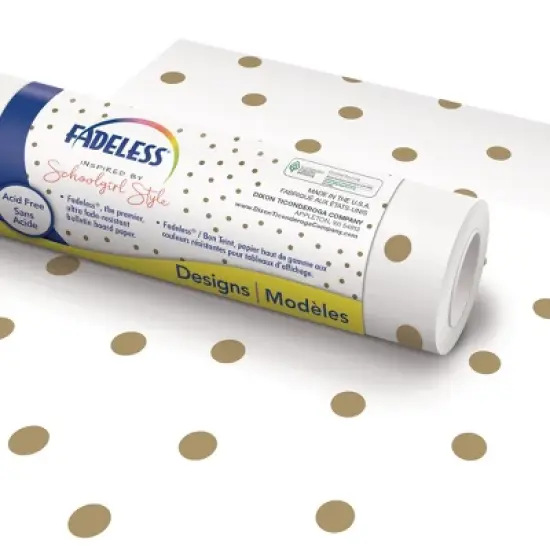 Fadeless&reg; Schoolgirl Style&trade; Bulletin Board Paper, 48" x 50' Roll, Little Miss image {3}
