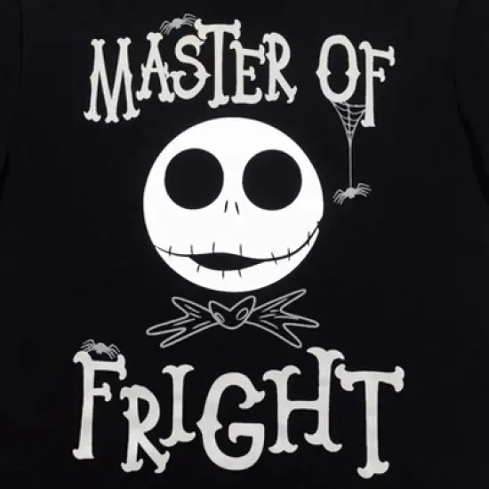 Disney Nightmare Before Christmas Jack Skellington T-Shirt Shorts Black/Gray  image {2}