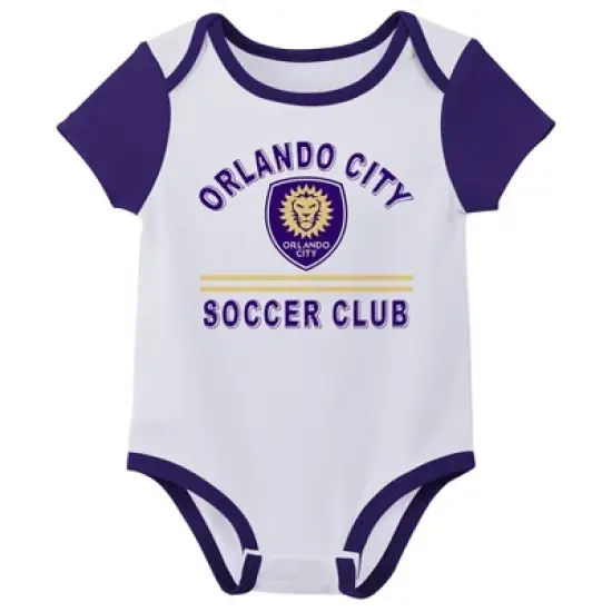 MLS Orlando City SC Infant Boys' 3pk Bodysuit image {2}