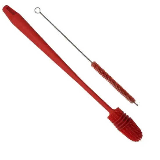 Handy Housewares 13" Long Reusable Drinking Bottle & Straw Cleaning Brush Set image {4}