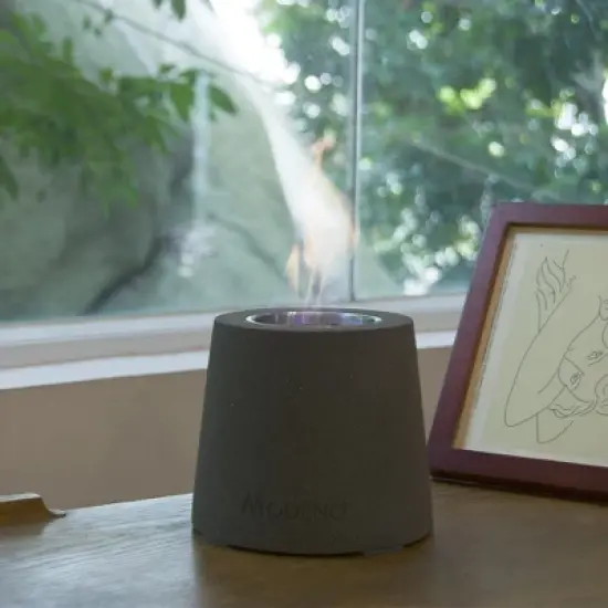 Entta Tabletop Fire Pit Portable Ethanol Fireplace for Indoor Outdoor Mini Fire Bowl for Patio image {1}