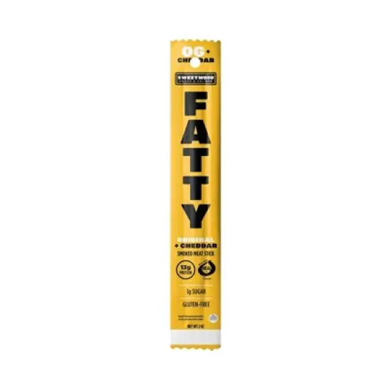 Fatty OG Cheddar Meat Stick - 2oz image {6}