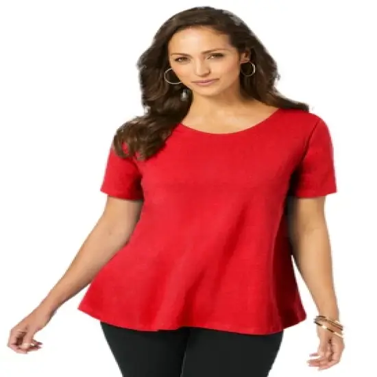 Jessica London Women&rsquo;s Plus Size Trapeze Tee image {4}