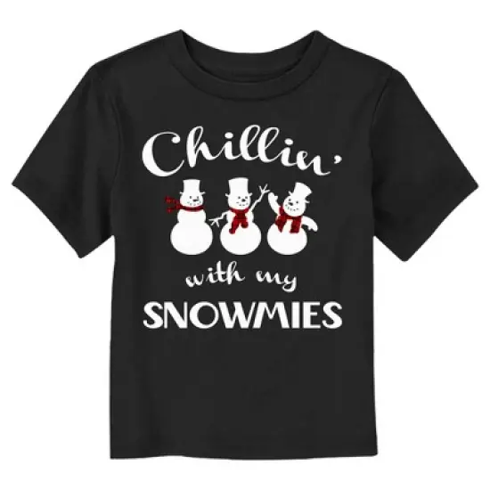 Toddler's Lost Gods Chillin&rsquo; Snowmies T-Shirt image {2}