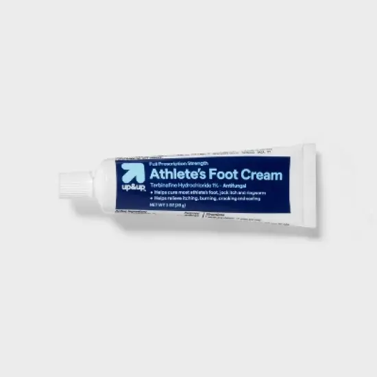 Athletes Foot Terbinafine Hydrochloride Antifungal Cream - 1oz - up&up&trade; image {2}