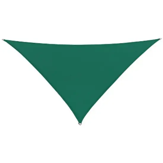 Coolaroo Polyethylene Triangle Shade Sail Canopy 12 ft. H X 12 ft. W X 12 ft. L image {1}