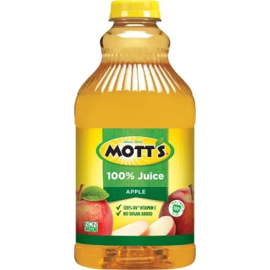 Mott's 100% Original Apple Juice - 64 fl oz Bottle image {4}
