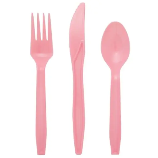 Juvale 144-Pieces of Kitten Party Supplies with Cat Birthday Paper Plates, Napkins, Cups, and Cutlery, Serves 24 image {6}