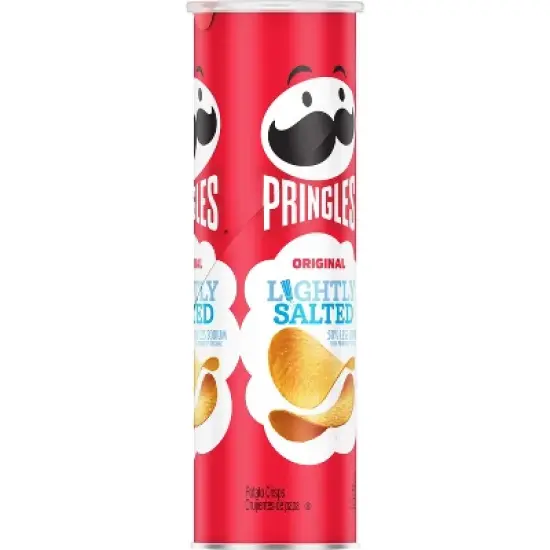 Pringles Lightly Salted Potato Crisps Chips - 5.2oz image {9}
