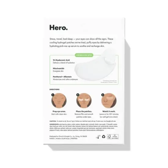 Hero Cosmetics Mighty Patch for Tired Eyes - 6ct image {1}