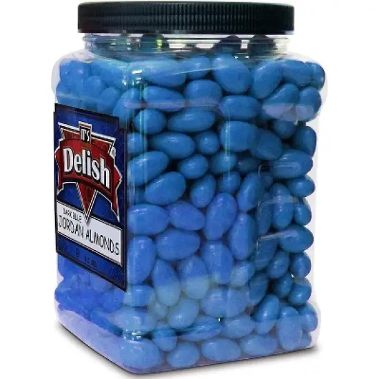 Dark Blue Jordan Almonds by It's Delish &ndash; 3.5 lbs Jumbo Container image {4}