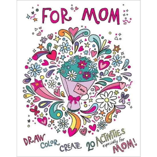 For Mom: Coloring Book - (Gallery Wall Art) (Paperback) image {1}